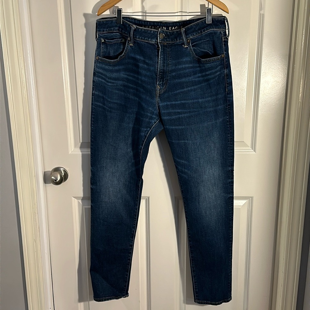 American Eagle Athletic Skinny Airflex Mens Jeans 38x32 NWOT